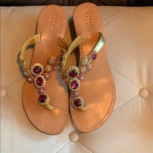 Mystique decorative sandals